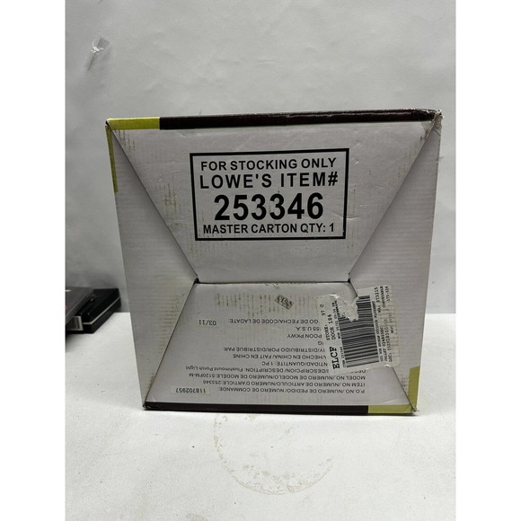 Portfolio Outdoor Flush mount Porch Light #253346 Rubbed Oil Bronze‎ Finish - Picture 9 of 9